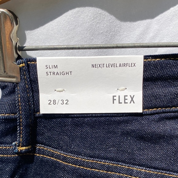American Eagle Men’s Dark Rinse NE(X)T Level Airflex Jeans Men’s 28/32 slim NWT - Picture 3 of 6